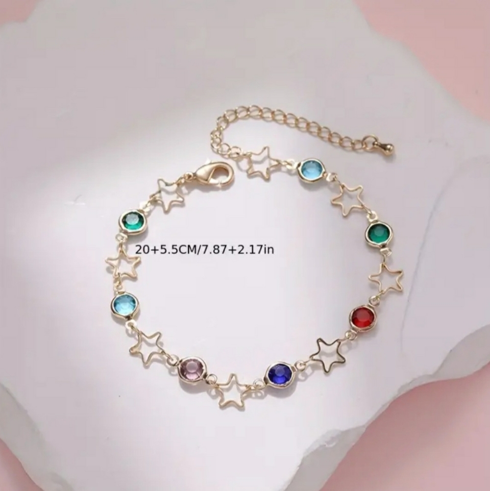 Hollow Star Anklet/ Bracelet